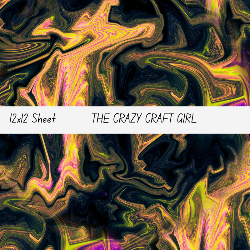 Crazy Swirl Vinyl Sheets