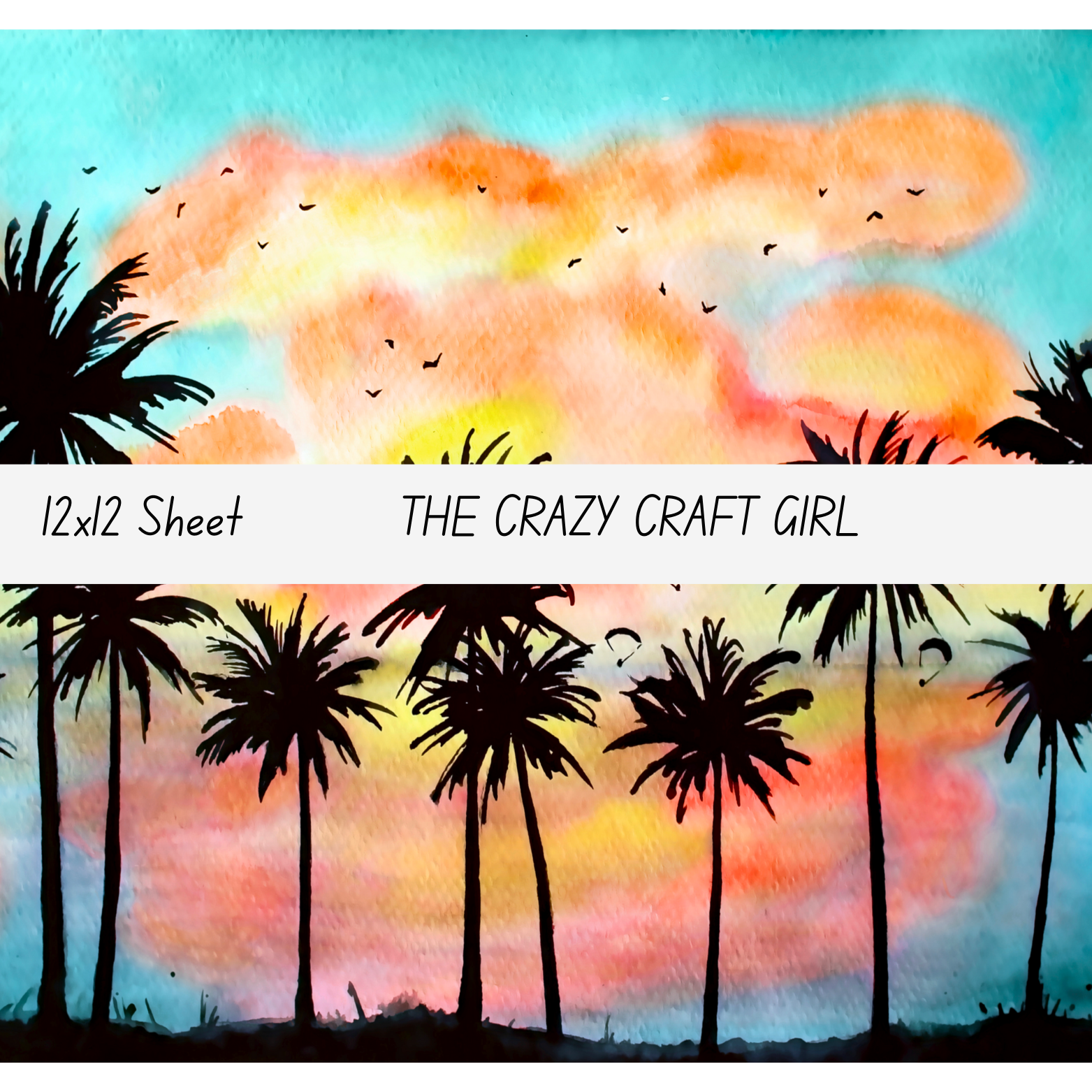 Palm Tree Vinyl Sheets