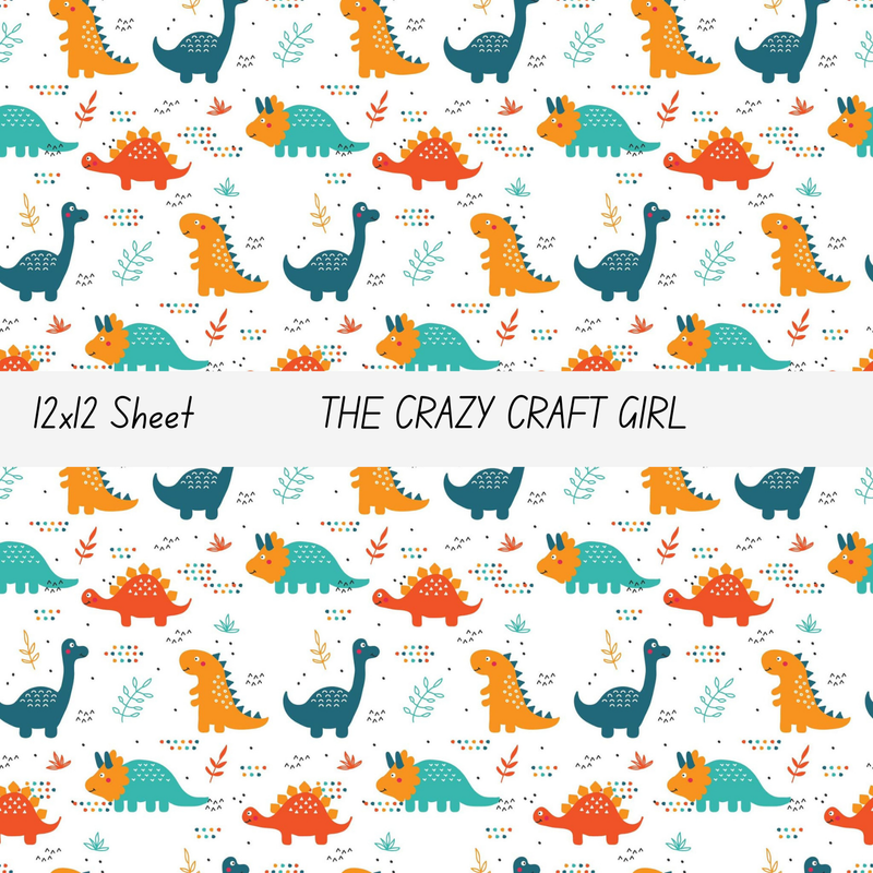 Dinos Vinyl Sheets