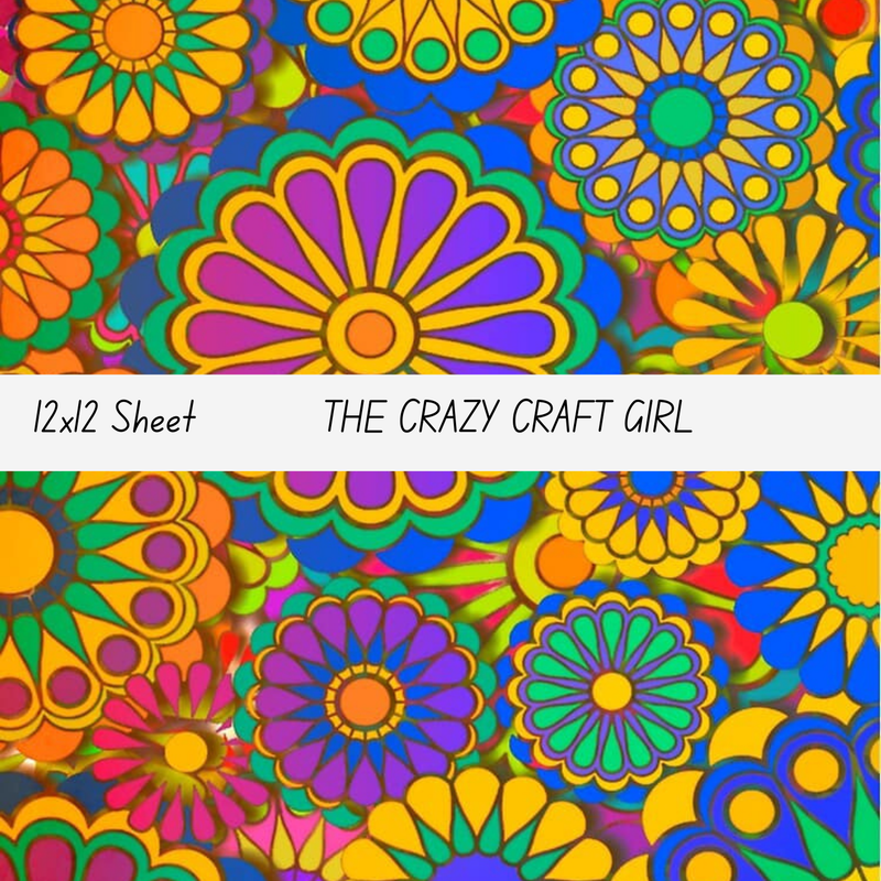 Retro Funk Vinyl Sheets