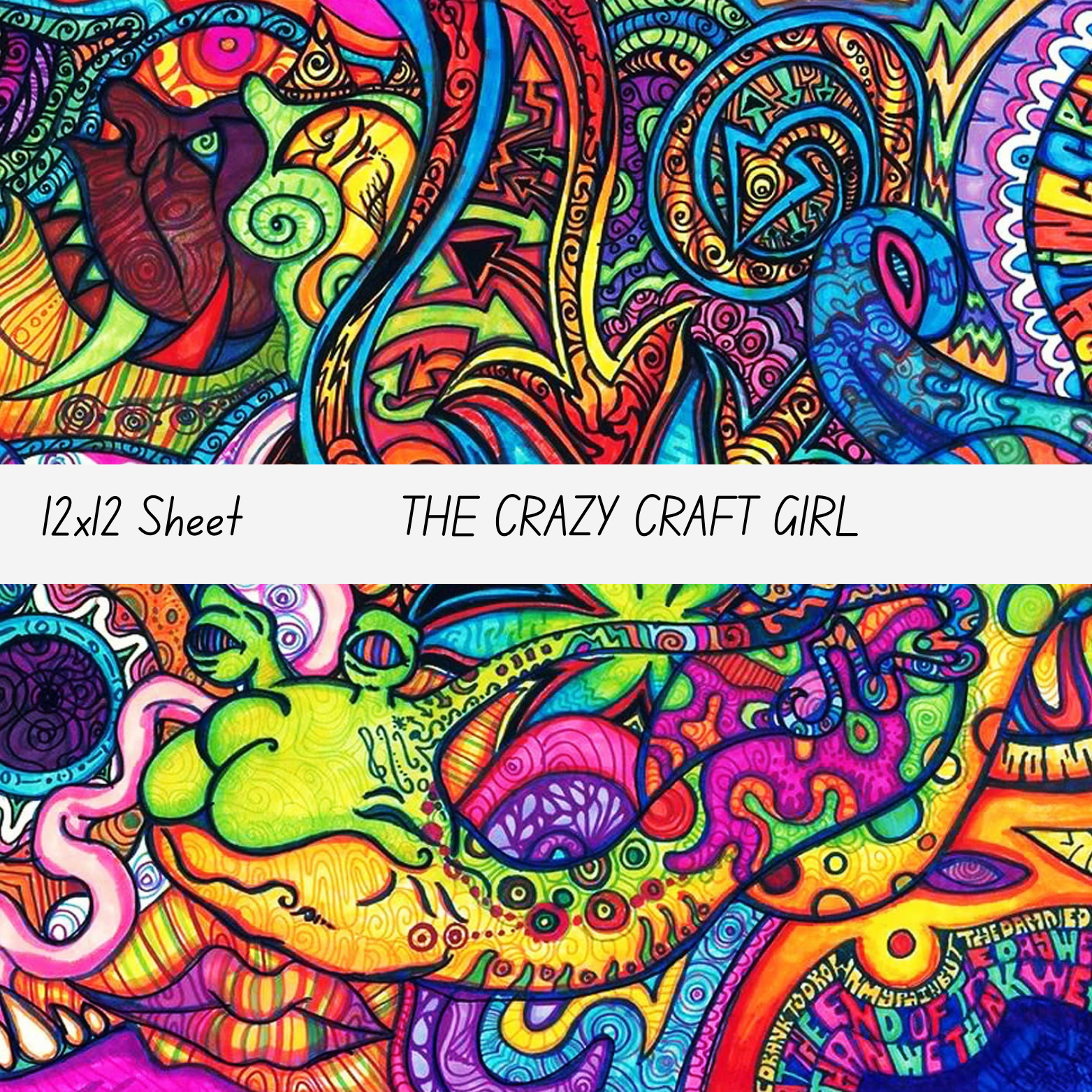 Trippy Funk Vinyl Sheets