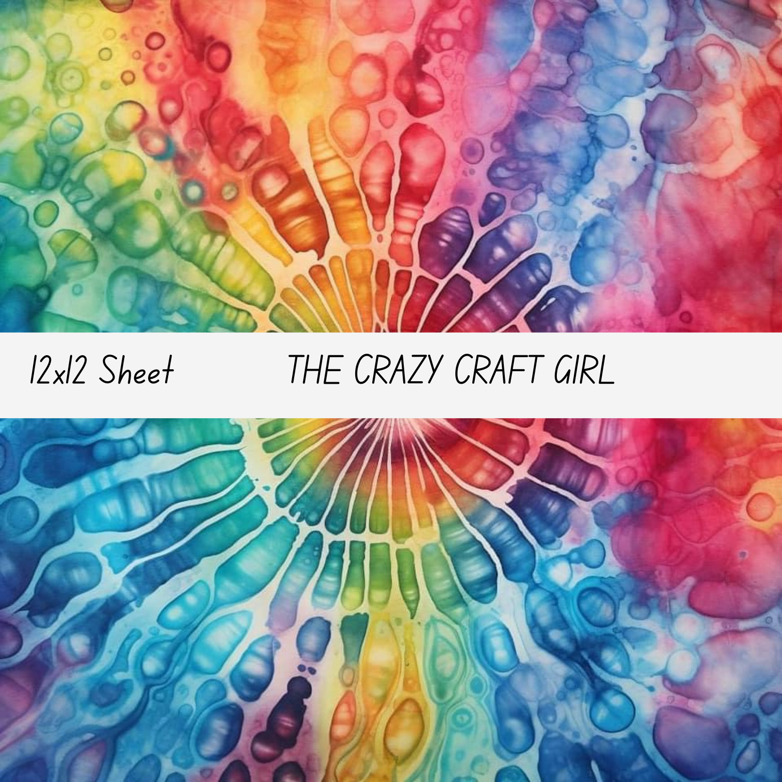 Colorful Water Color Vinyl Sheets