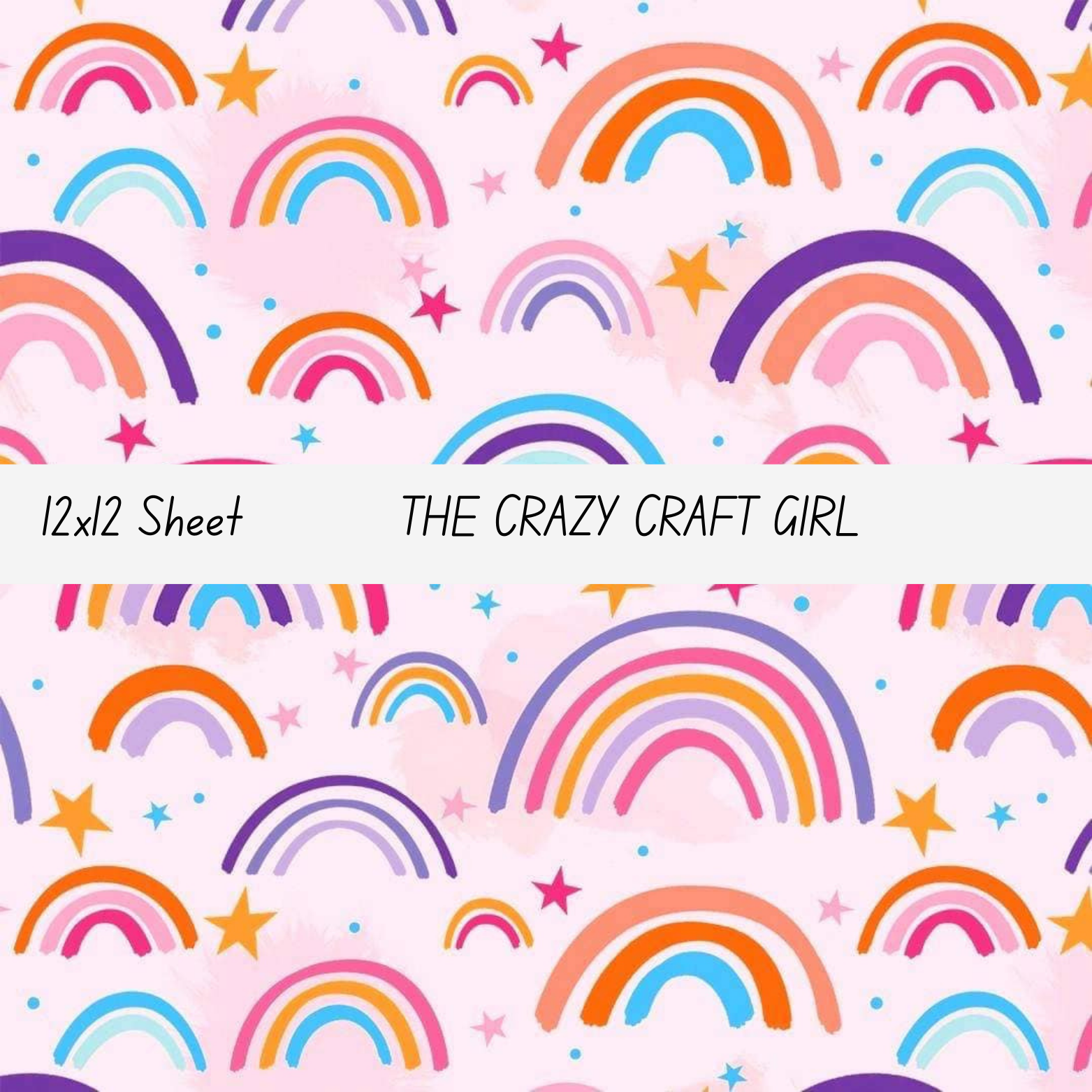 Rainbow1 Vinyl Sheets