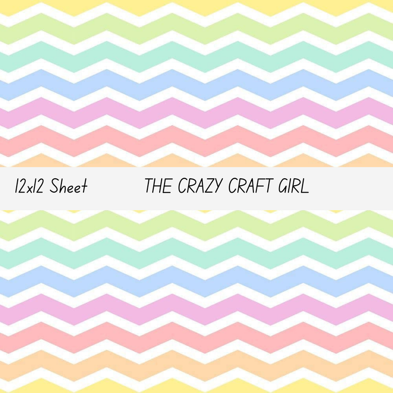 Colorful Ripple Vinyl Sheets