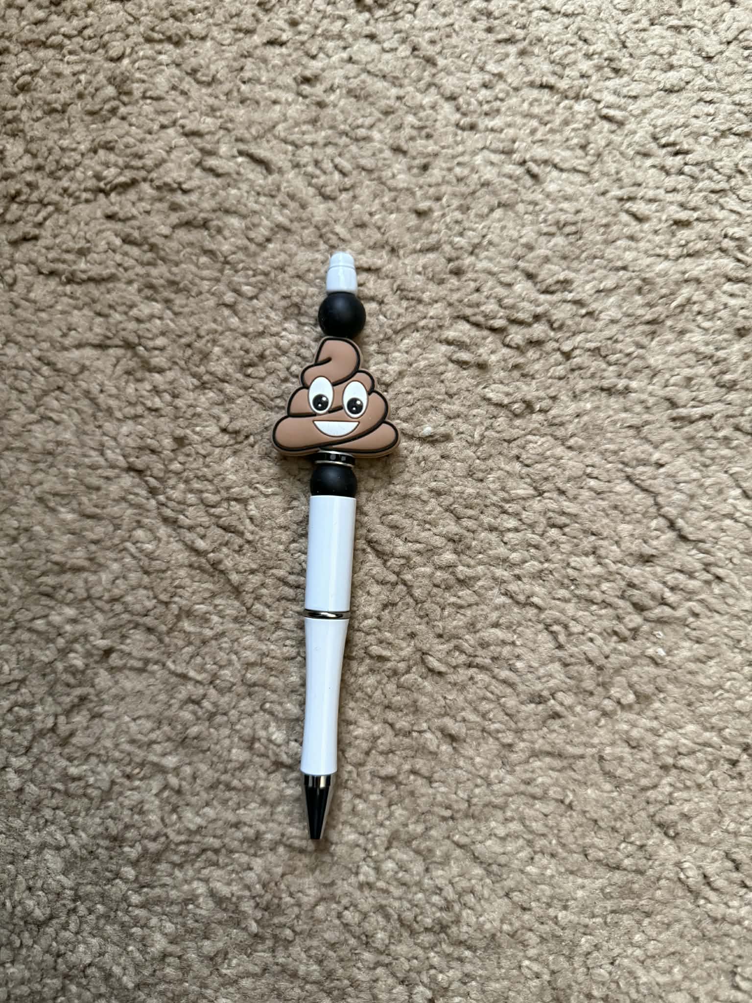 Poop Beaded Pen