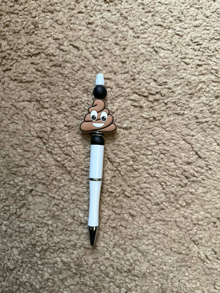 Poop Beaded Pen