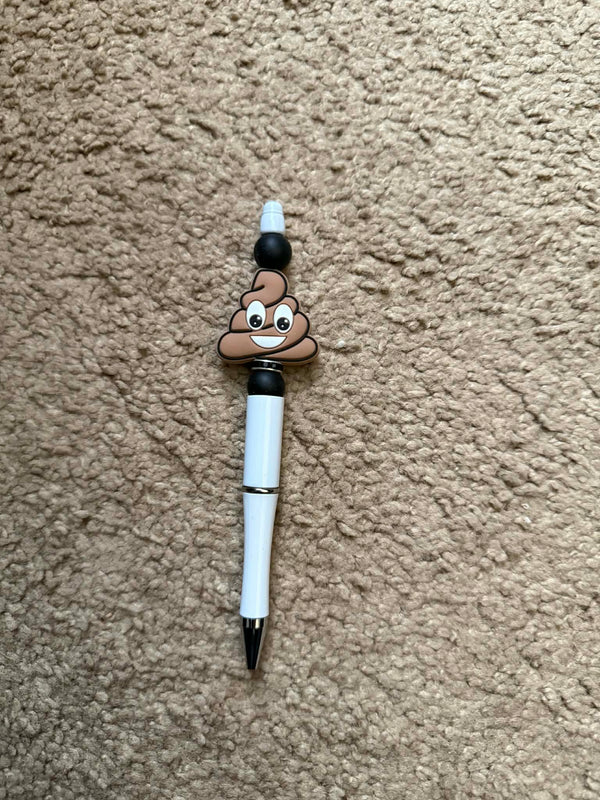 Poop Beaded Pen