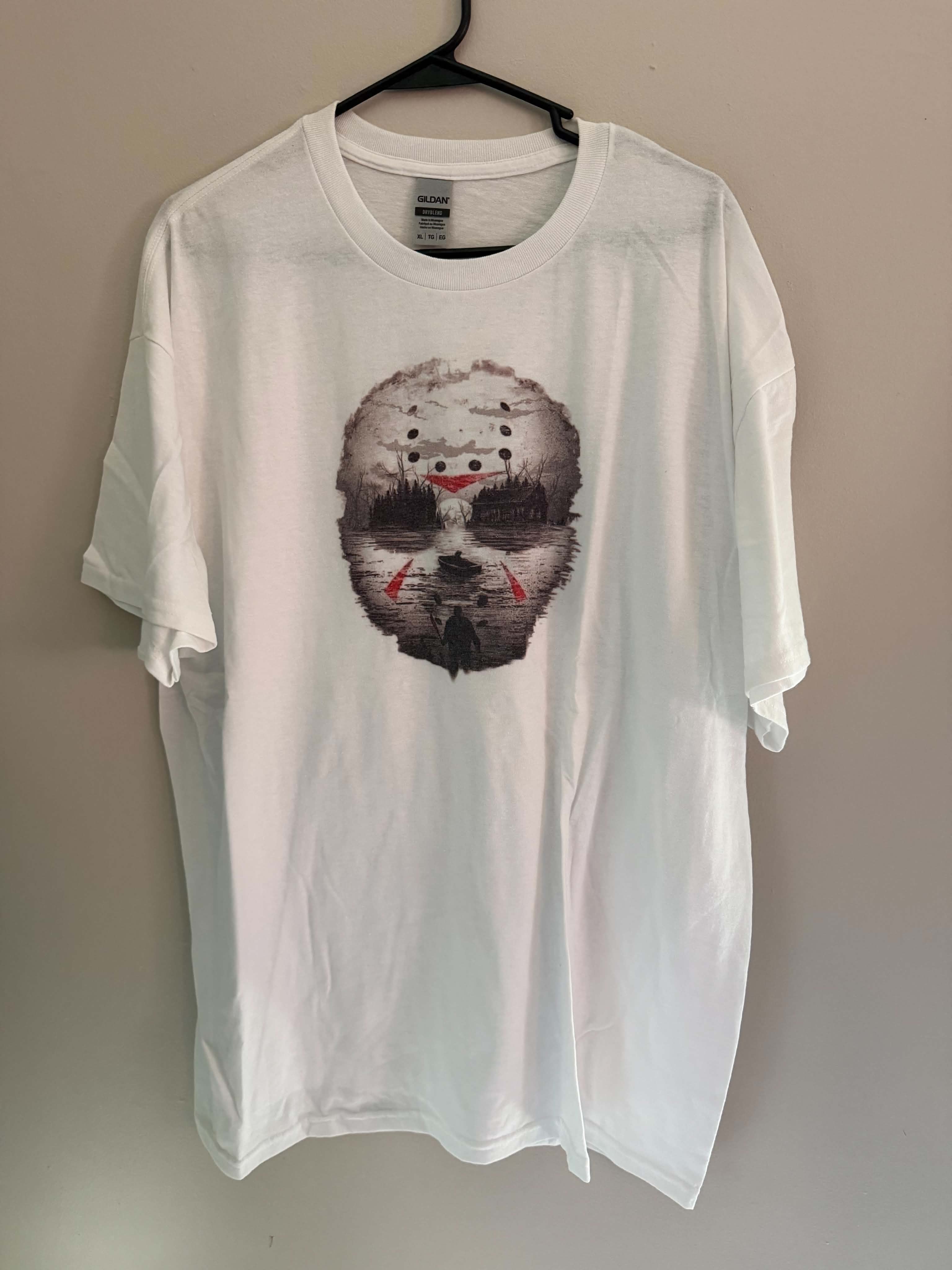 XL Halloween Mask Sublimation Shirt