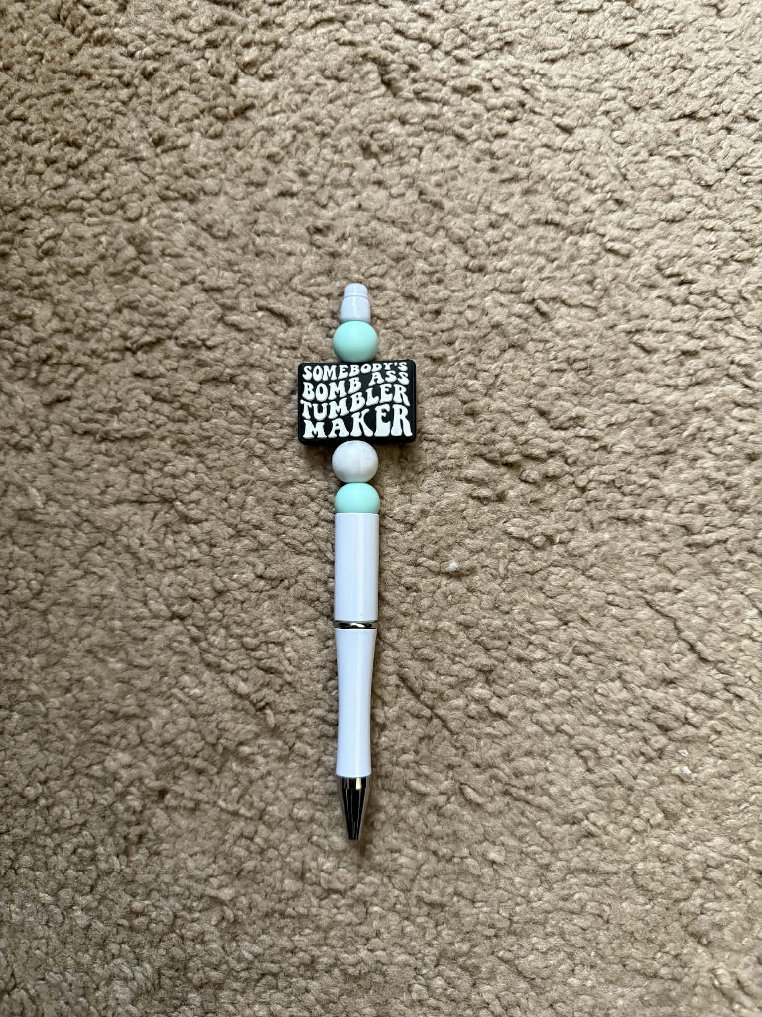 Bomb Tumbler Maker Beaded Pen