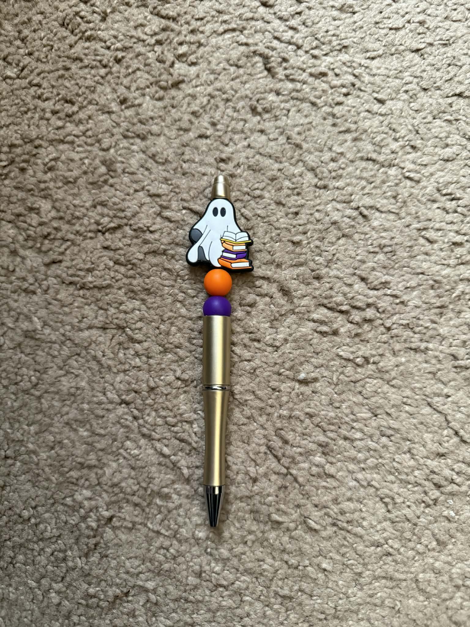 Book Ghosty Beaded Pen
