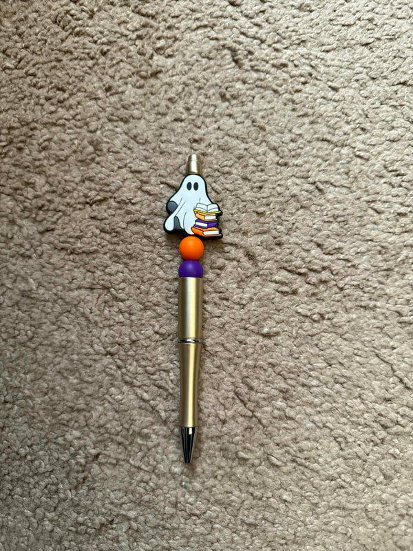 Book Ghosty Beaded Pen