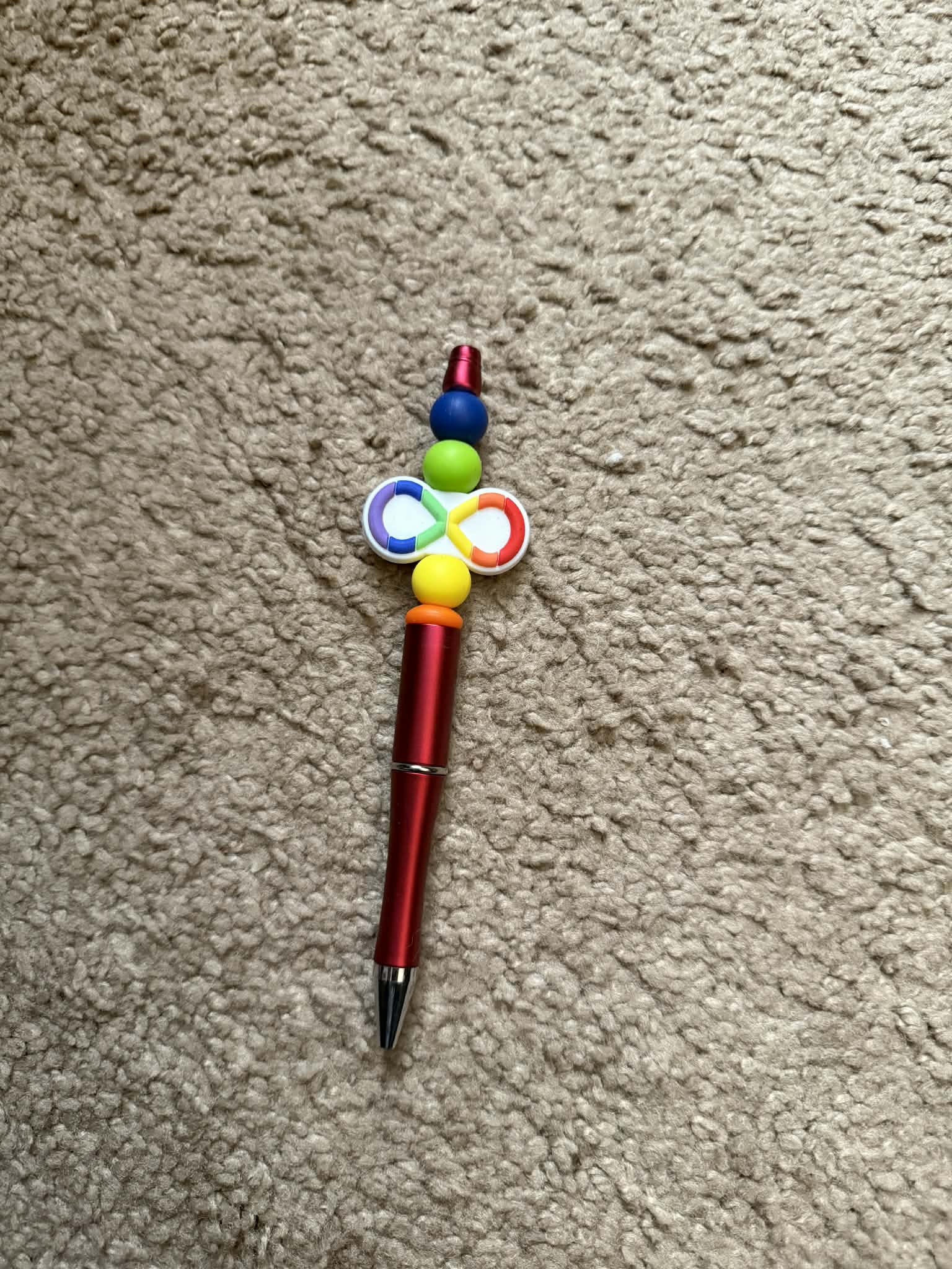 Autism Awareness Beaded Pen