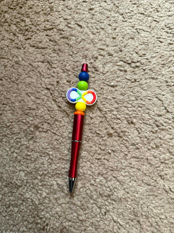 Autism Awareness Beaded Pen