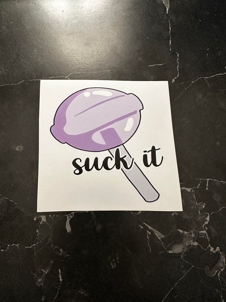 Suck It Decal