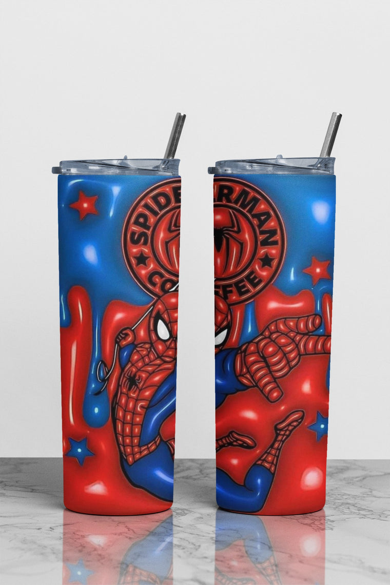 Spider Theme Sublimation Tumbler