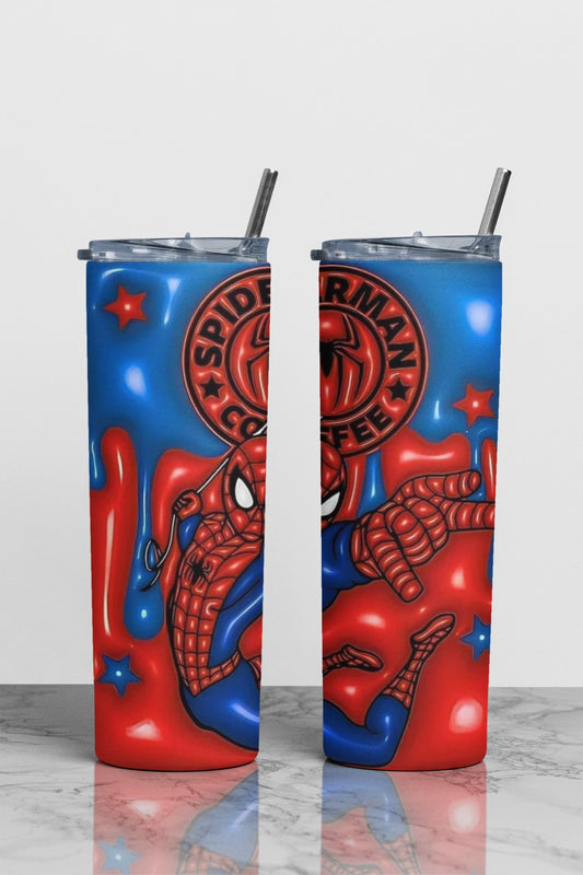 Spider Theme Sublimation Tumbler