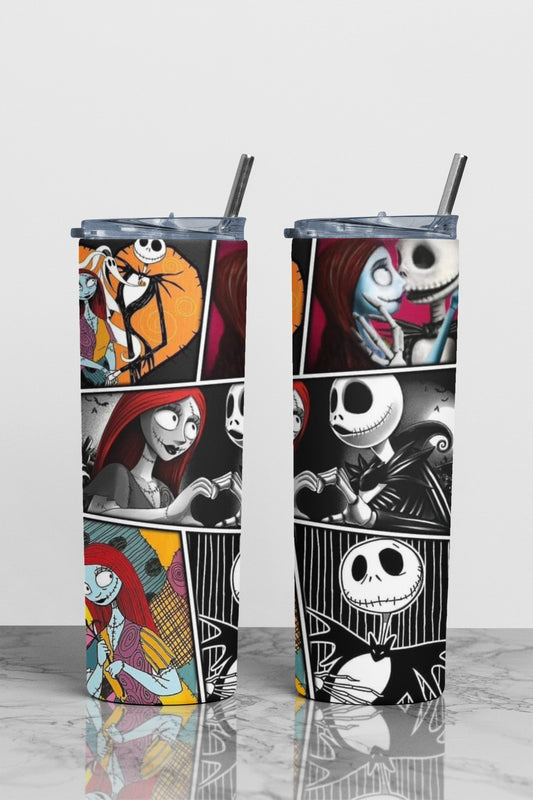 Nightmare Theme Sublimation Tumbler