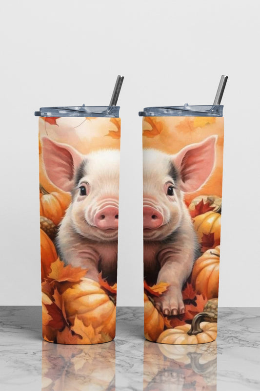 Baby Pig Sublimation Tumbler