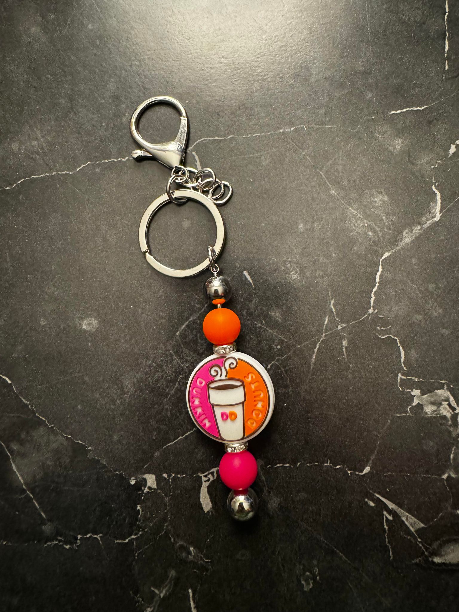 DD Theme Beaded Keychain