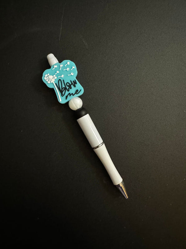 Blow Me B&B Silicone Beaded Pen