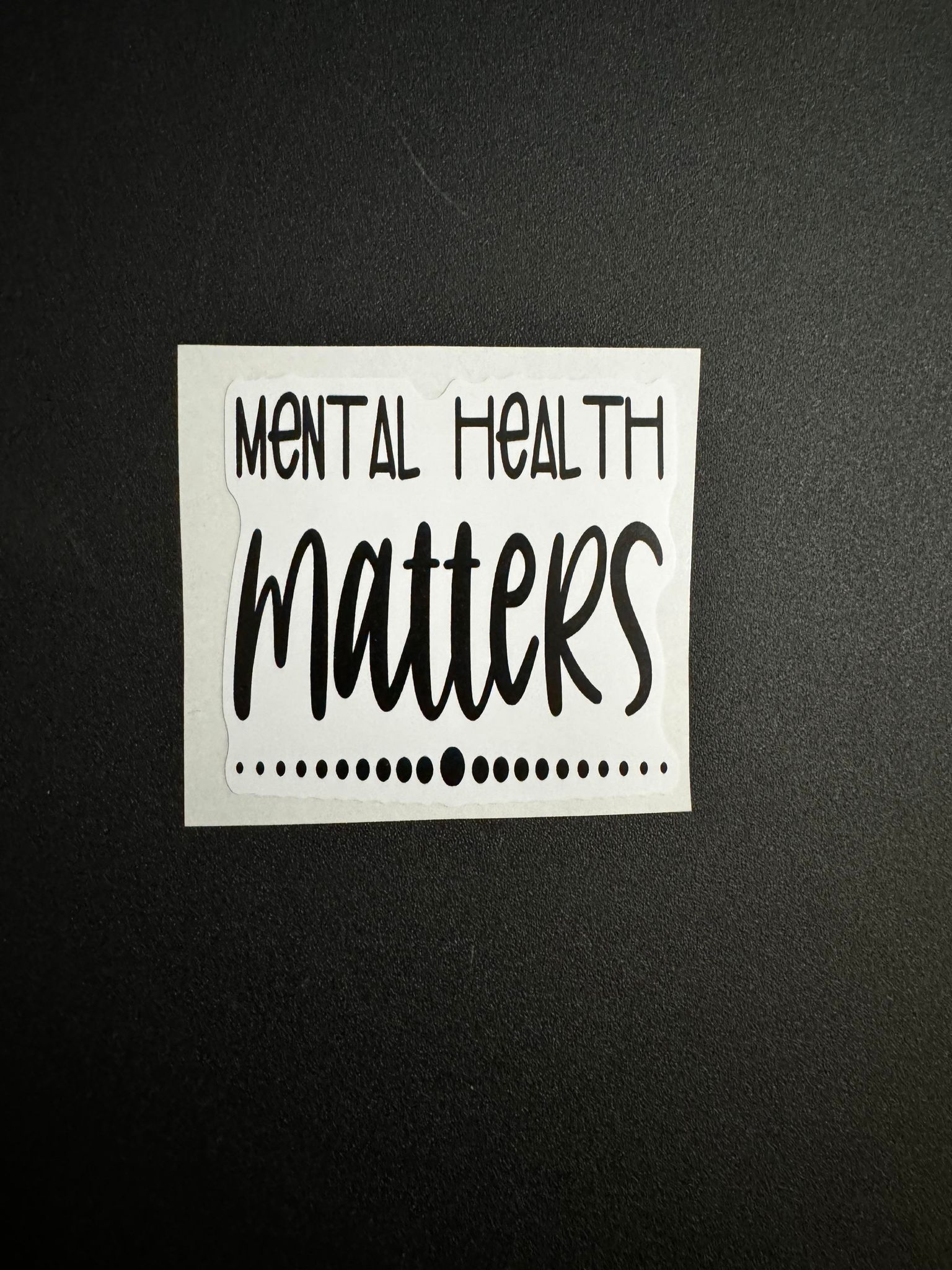 Mental Health Matters Decal