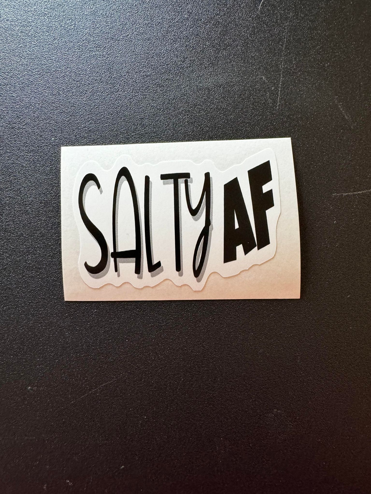 Salty AF Decal