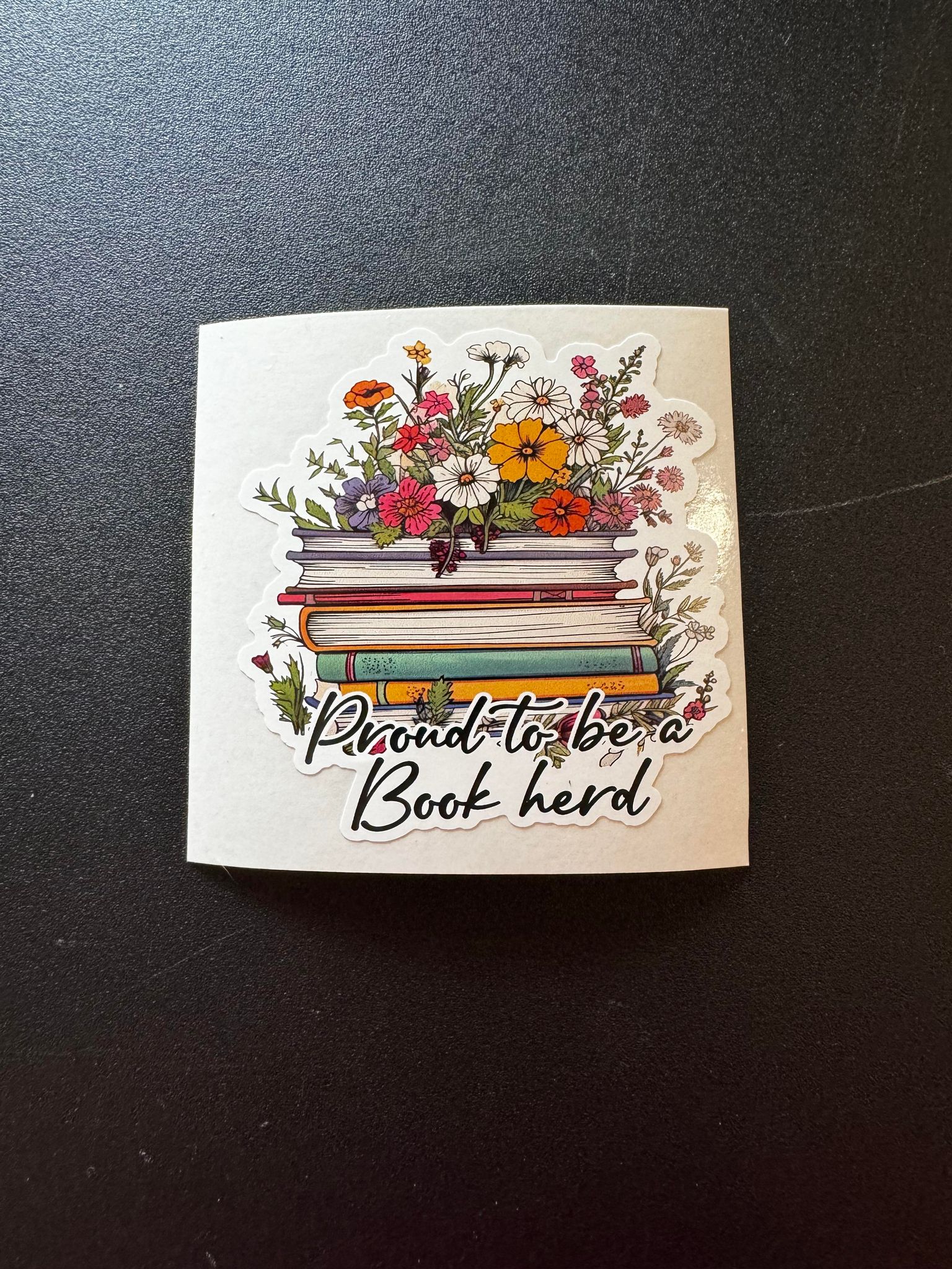 Proud To Be A Book Herd Decal