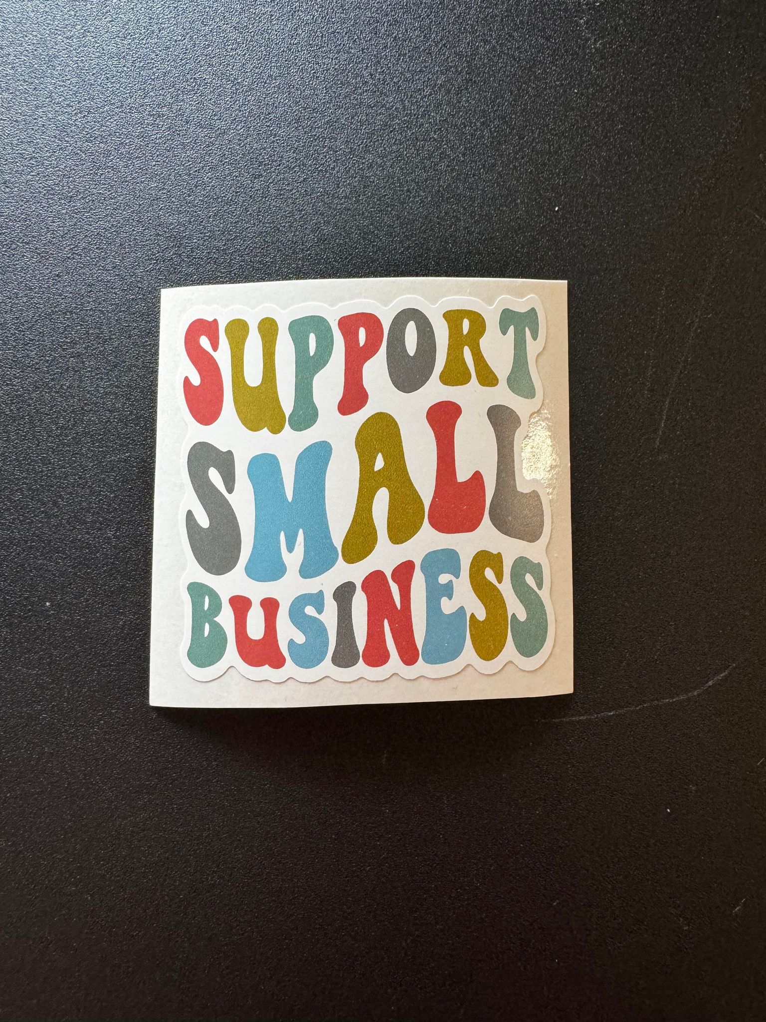 Support Small Business Decal