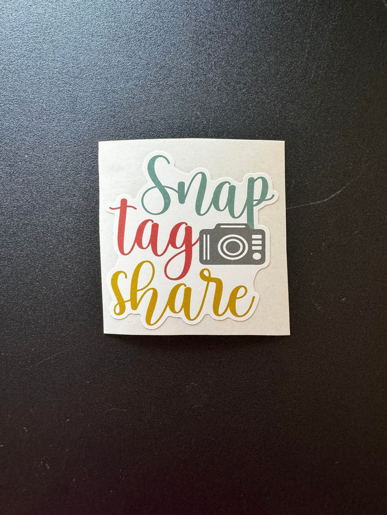 Snap Tag Share Decal