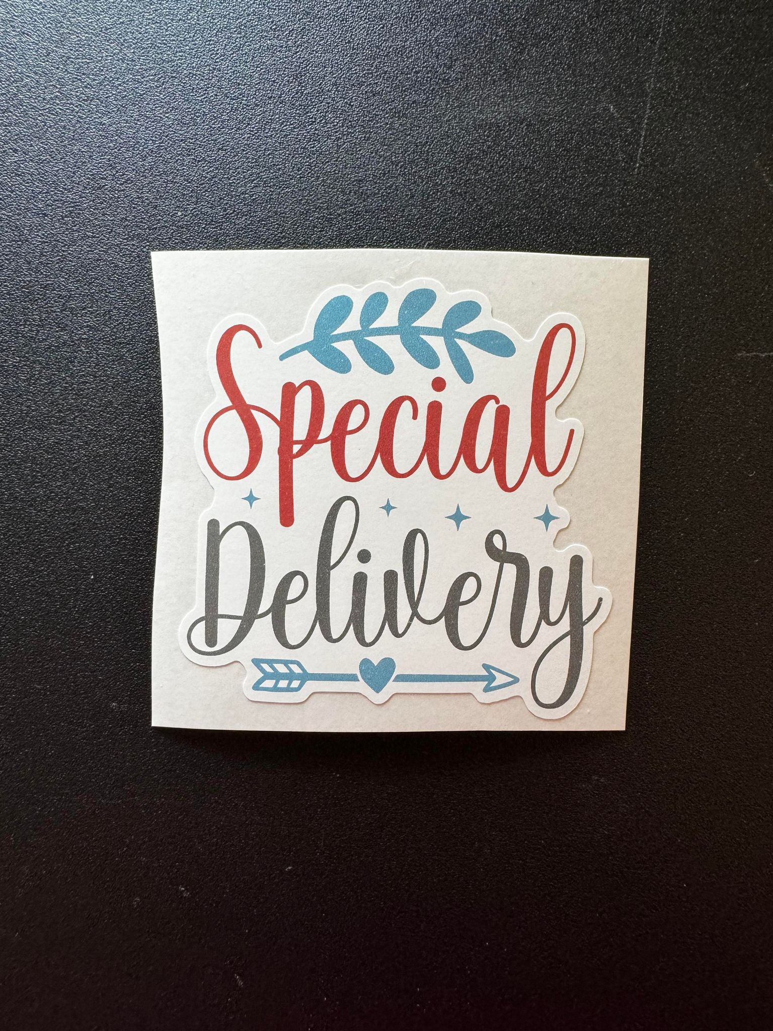 Special Delivery Decal