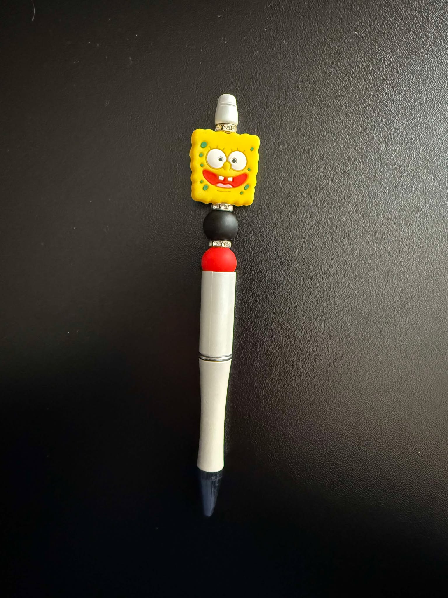 Sponge Silicone Beaded Pen