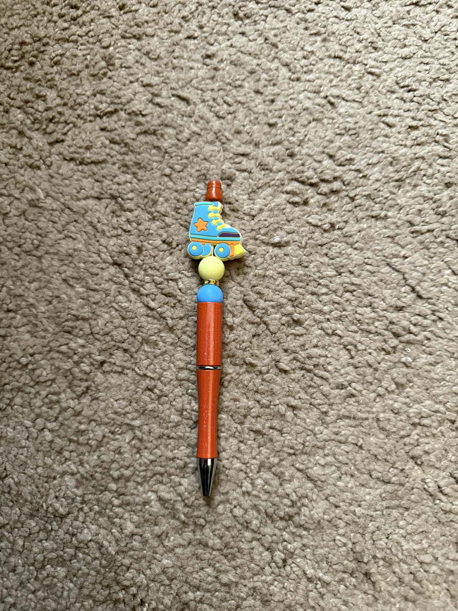 Skate Beaded Pen