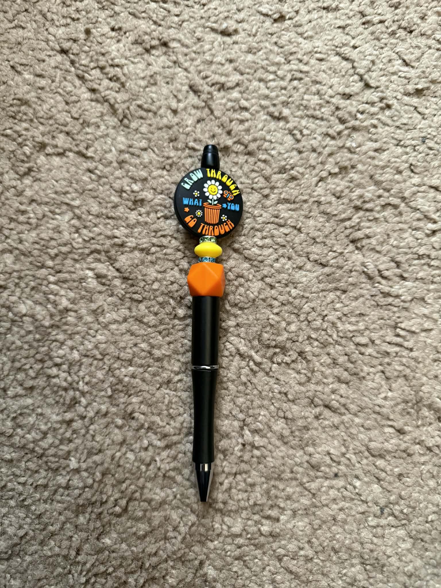 Grow Through Beaded Pen