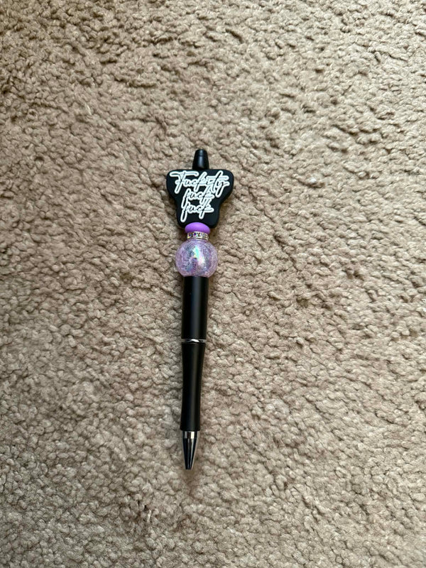 Fuckity Beaded Pen