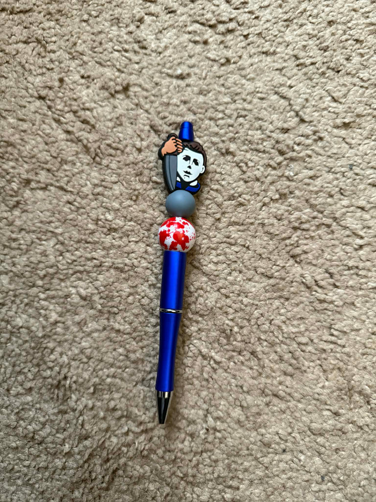 Spooky Killer 2 Beaded Pen
