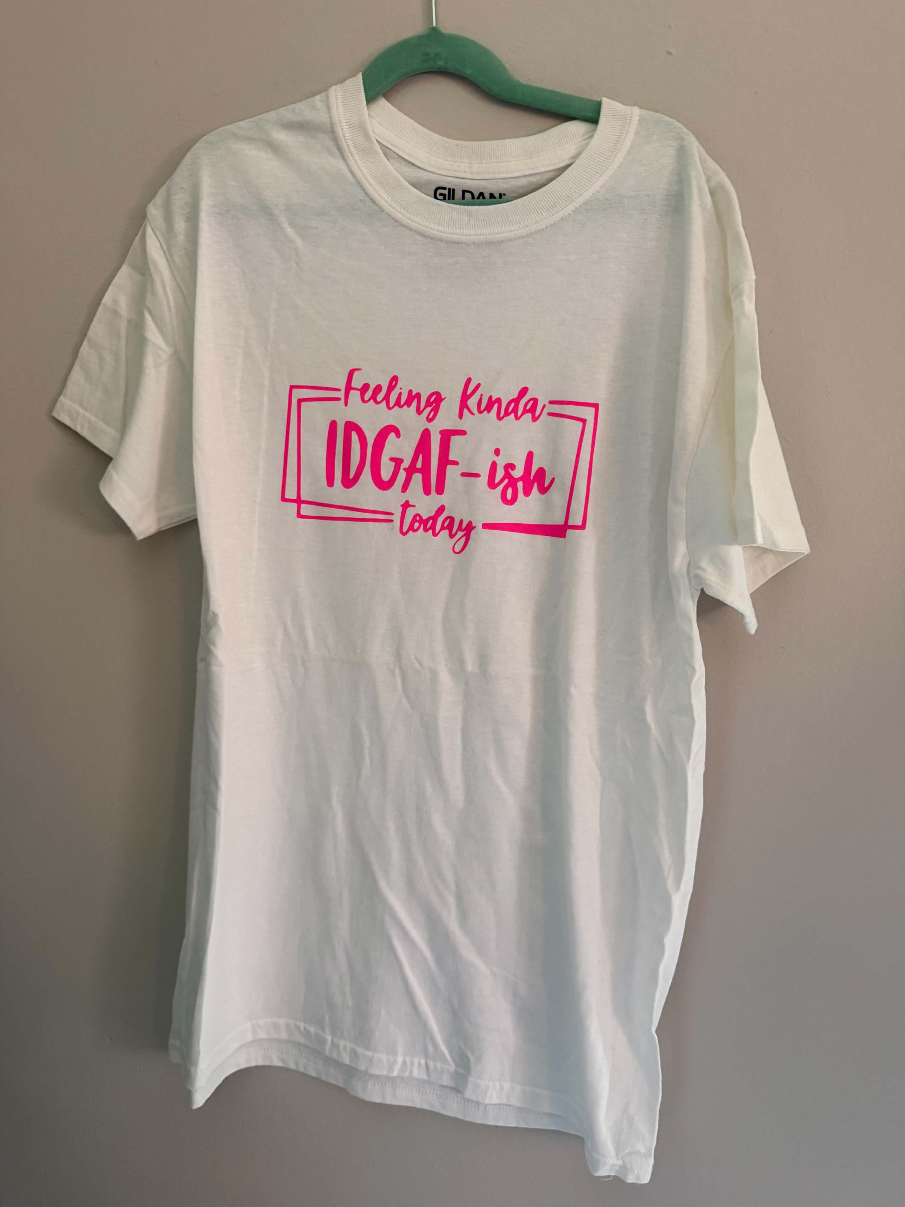 Small IDGAF Sublimation Shirt