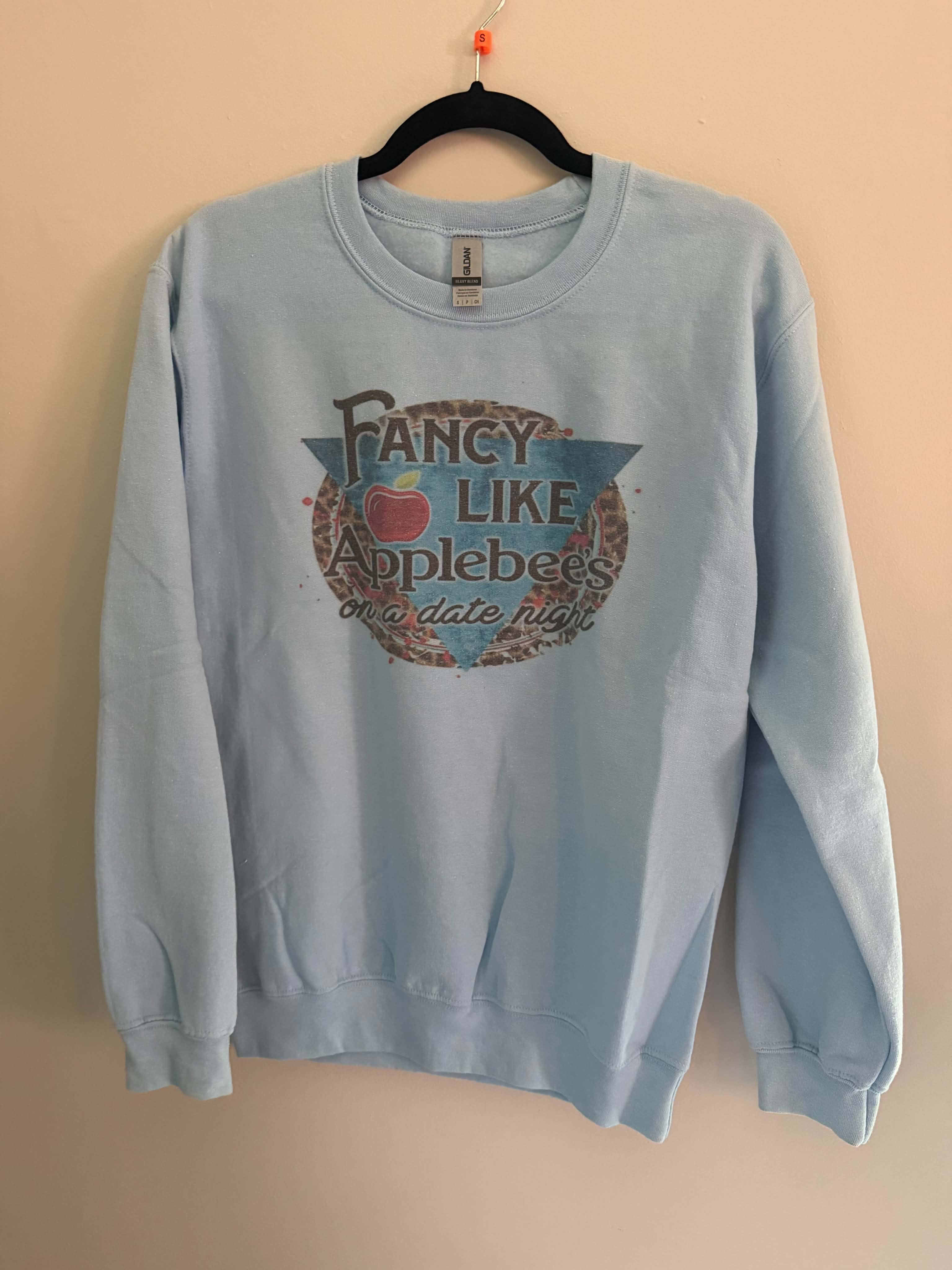 Small Fancy Like Date Night Sublimation Sweatshirt