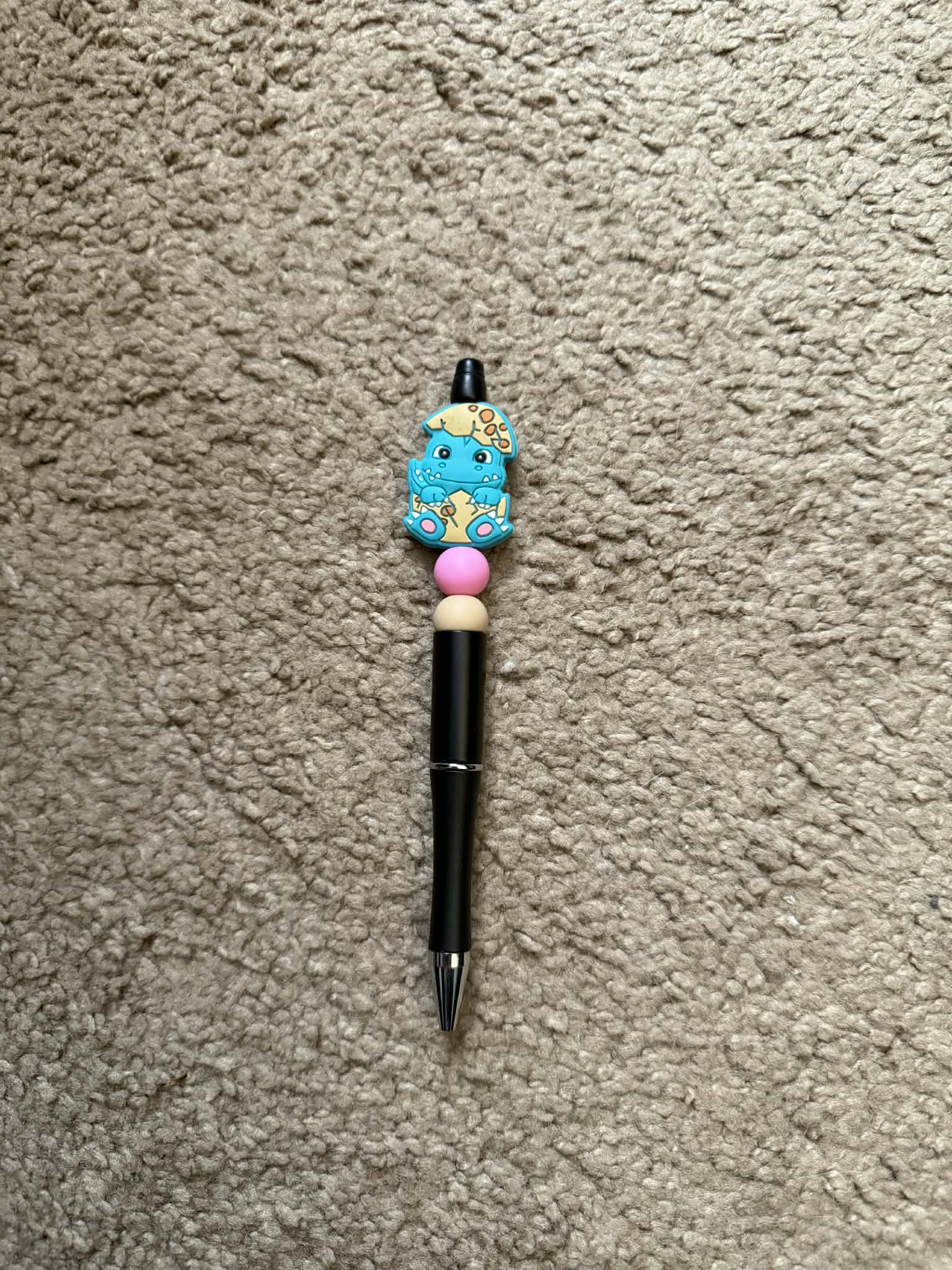 Dino Egg Beaded Pen