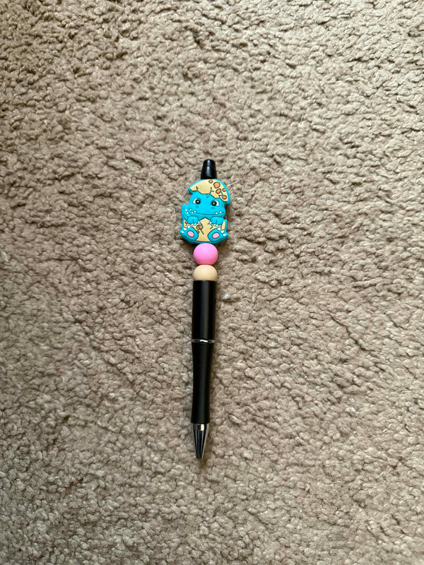 Dino Egg Beaded Pen