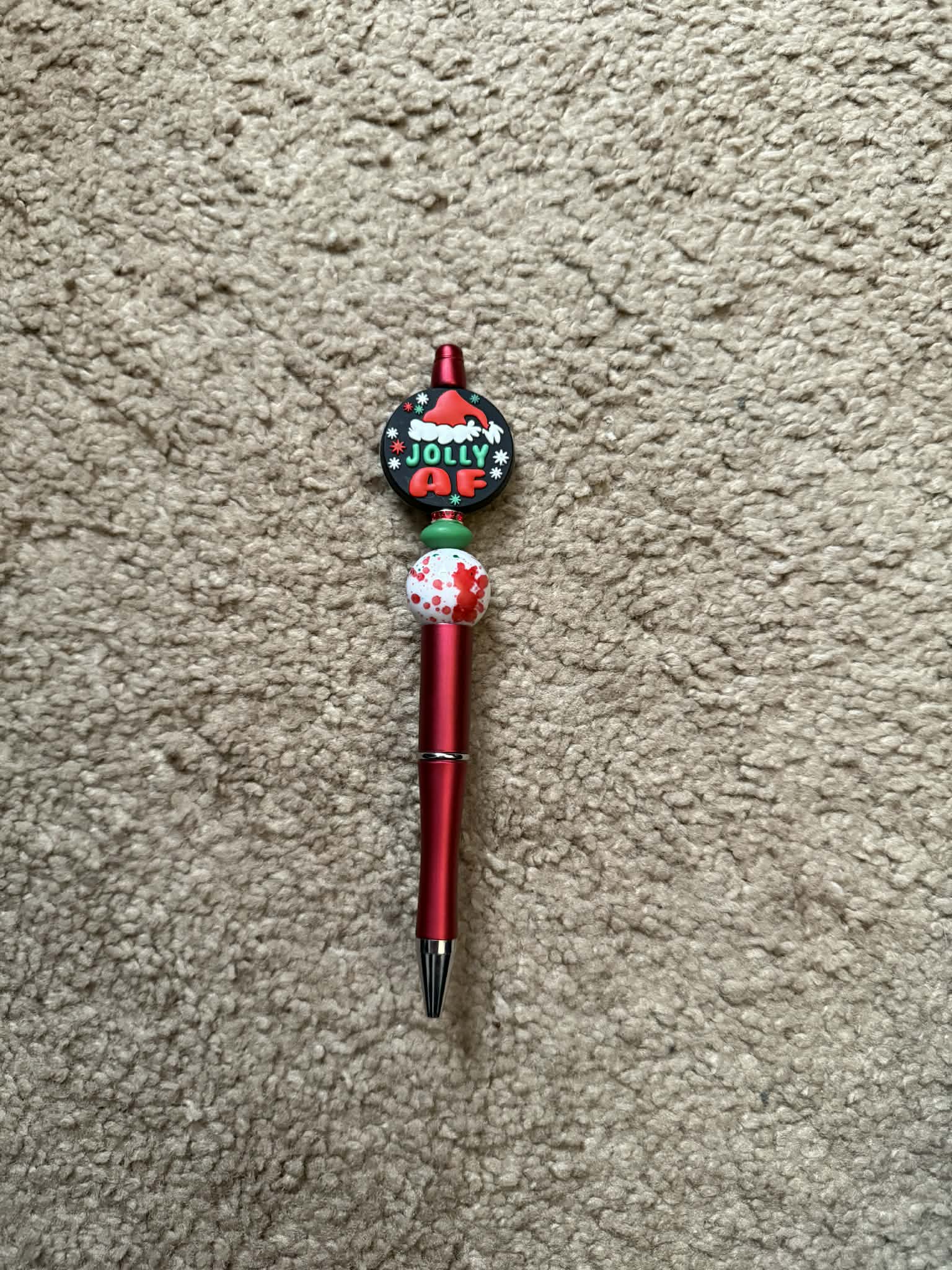 Jolly AF Beaded Pen