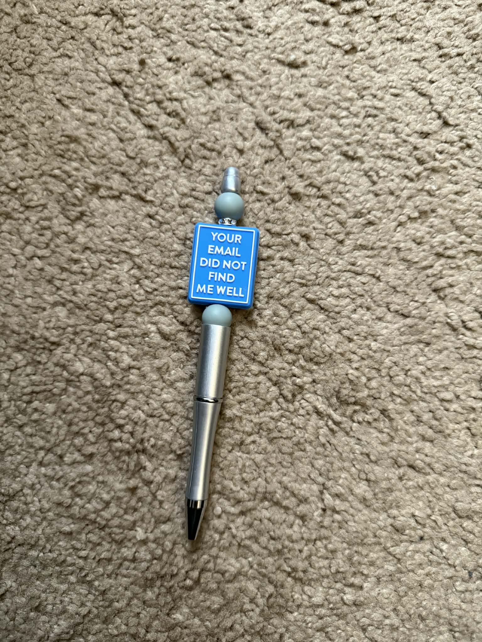 Your Email Beaded Pen