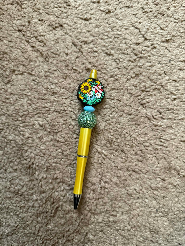 Flowers Beaded Pen