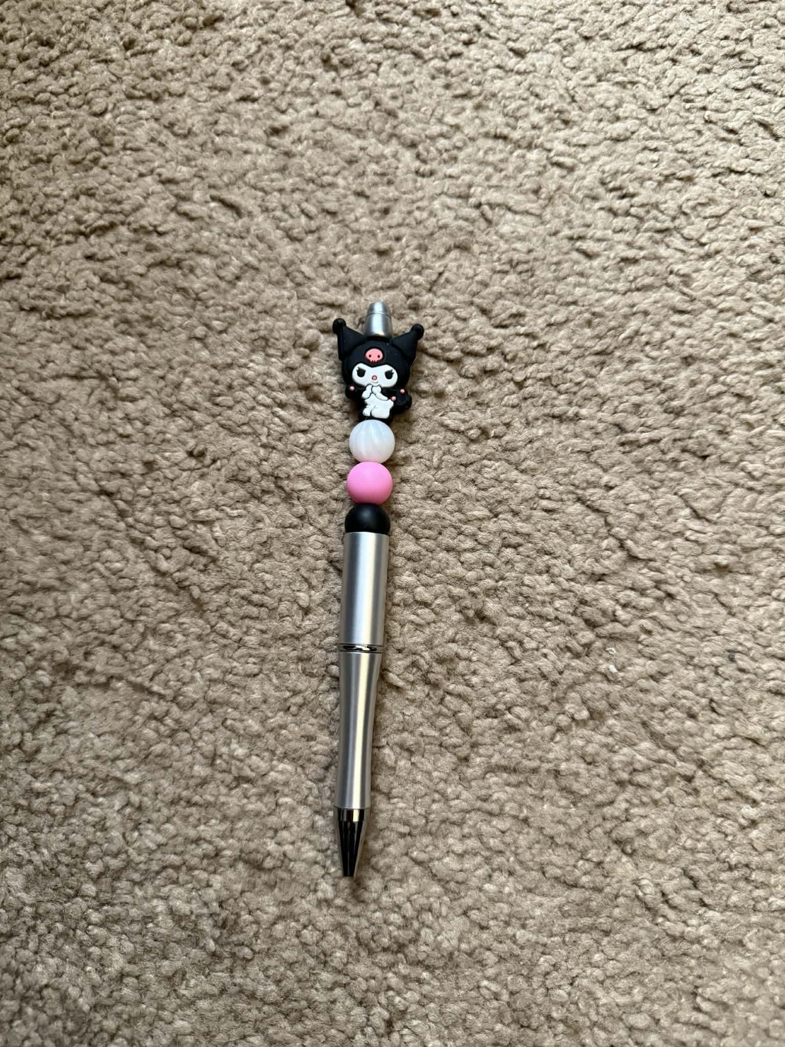 Anime Cat Beaded Pen