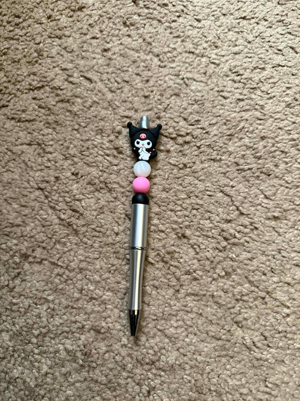 Anime Cat Beaded Pen
