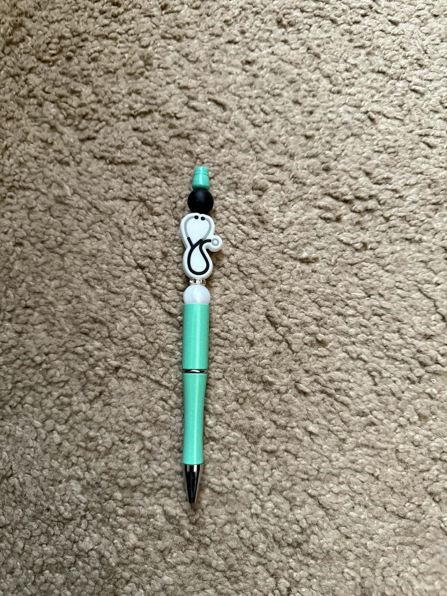 Stethoscope Beaded Pen