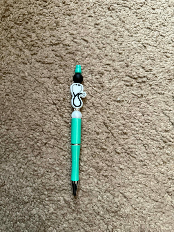 Stethoscope Beaded Pen