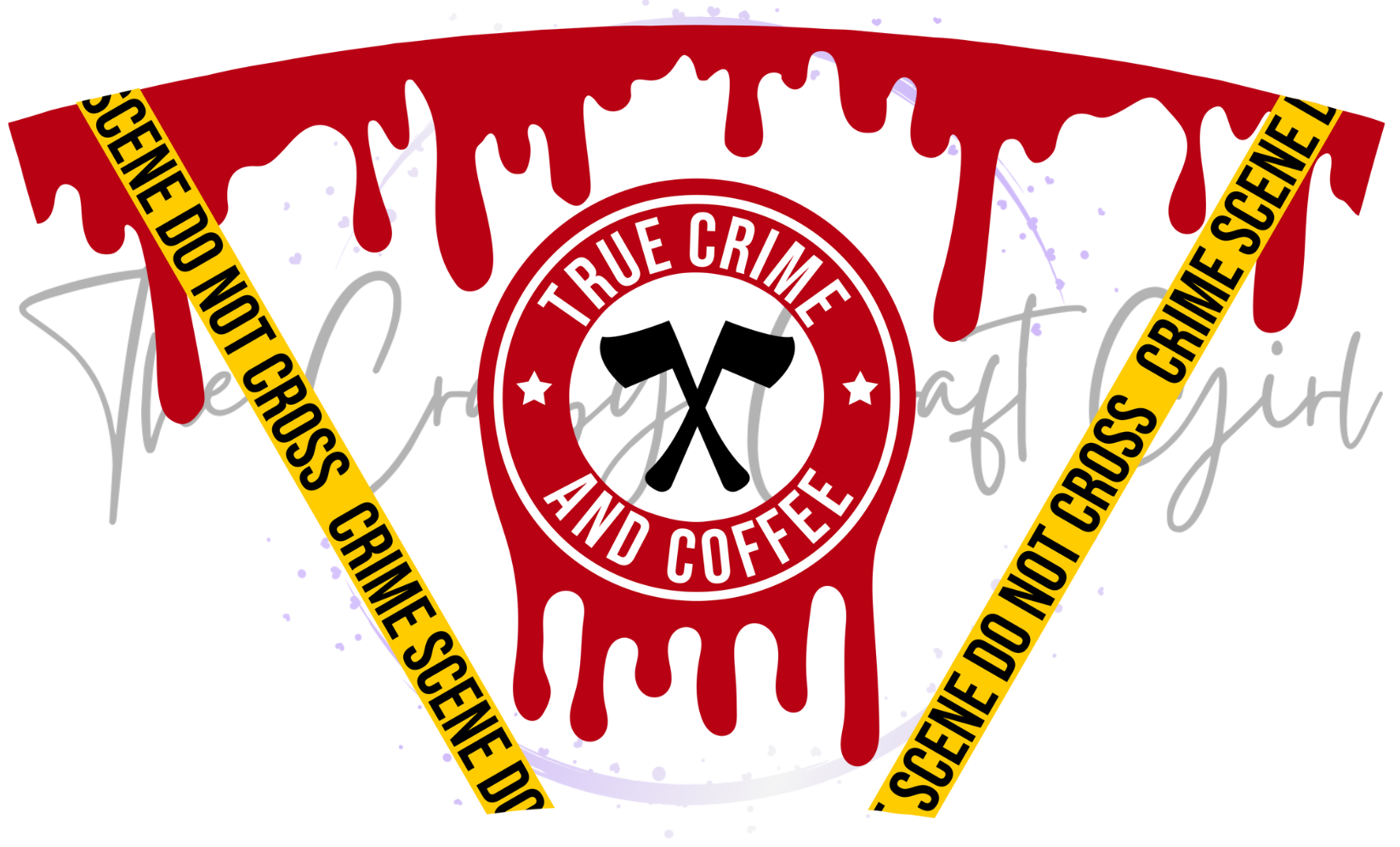 True Crime Cold Cup Wrap