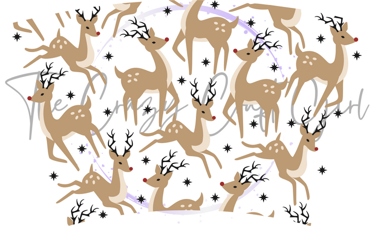 Deer Theme Cold Cup Wrap