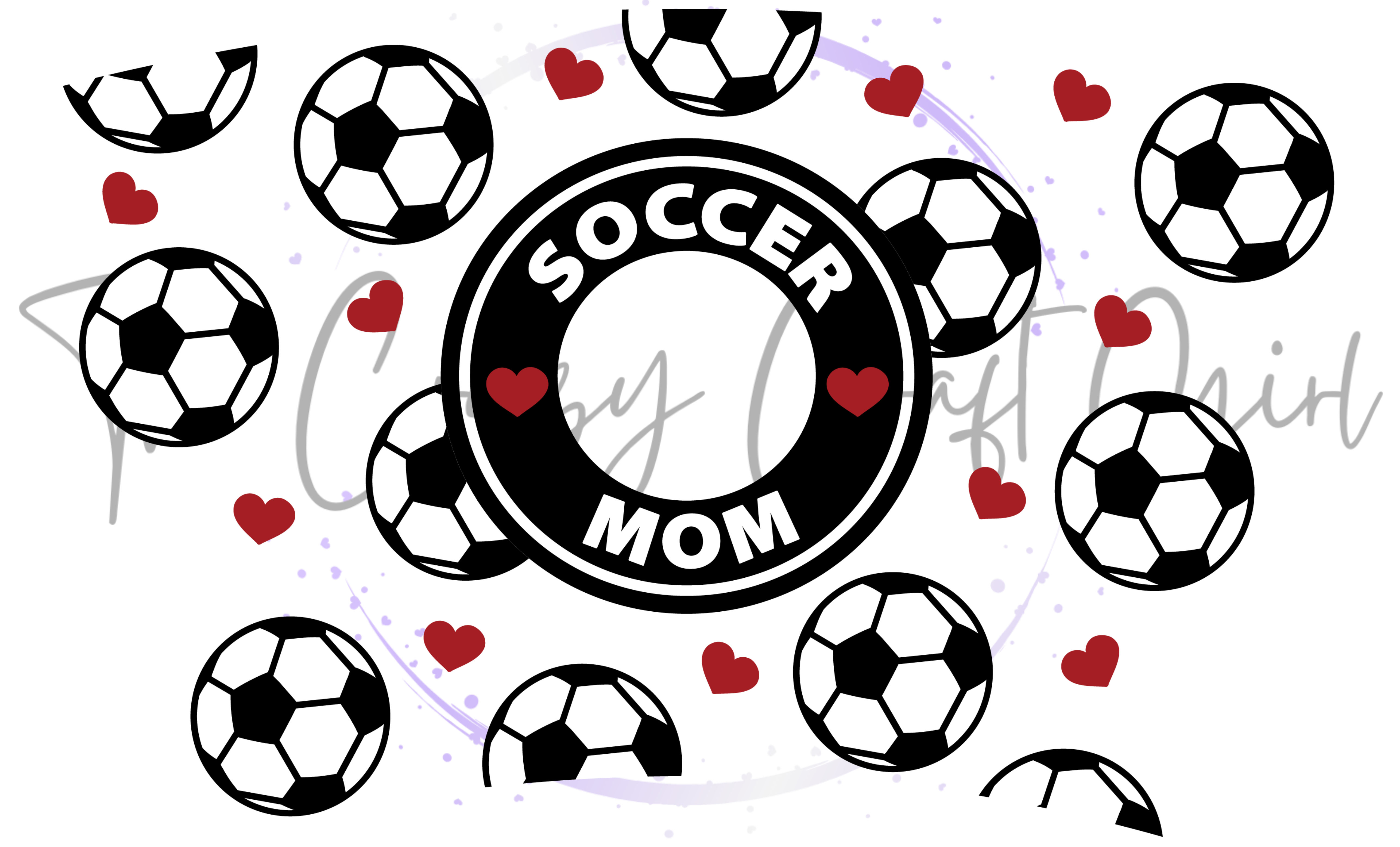 Soccer Mom Cold Cup Wrap