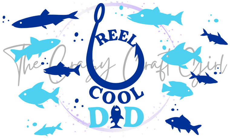 Reel Cool Dad Cold Cup Wrap